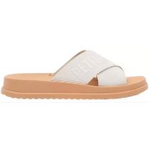 Sandália Feminina Smash Branco Reveillon Verão Petite Jolie