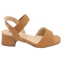 Sandália Feminina Softli 10045.10253 - Marrom
