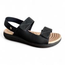 Sandália Feminina Softli tiras autocolantes Confortável Sandália Feminina Softli tiras autocolantes Confortável