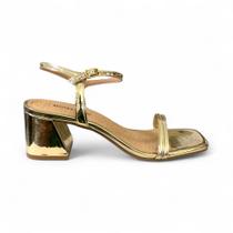 Sandália Feminina Specchio Dourado Bottero 367901