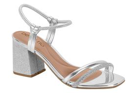 Sandália Feminina Strass Salto Bloco Glitter Beira Rio 8436.213.27217