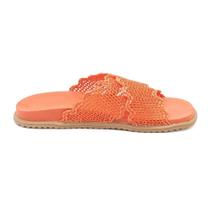 Sandália Feminina Sua Cia Flat Laranja - 8286