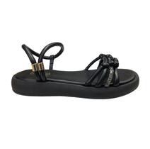 Sandália Feminina Sua Cia Preto Black Plataforma Calce Fácil 828514923