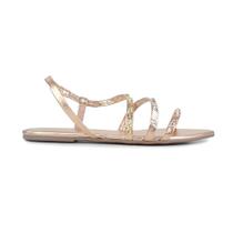 Sandália Feminina Suzana Santos New Essence Dourado - 4462