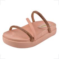 Sandália Feminina Tamanco Plataforma Papete Chinelo Sandália Feminina Tamanco Plataforma Papete Chinelo