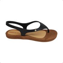 Sandalia Feminina Terra e agua Dedo Rasteira Estilo Praia 262205