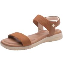 Sandália Feminina Tira Elastico Casual Conforto Lia Line