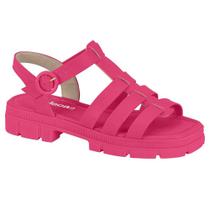 Sandália Feminina Tratorada Pink Gloss Moleca 5475.102