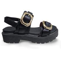 Sandália Feminina Tratorada Vizzano Papete Flatform 6499115