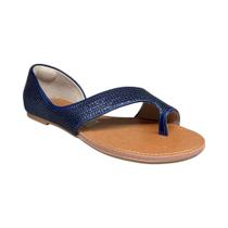 Sandalia feminina valentina dedo bordada paete