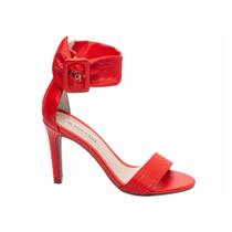 Sandália Feminina Vermelho Salto Fino 9,5cm 300-17C