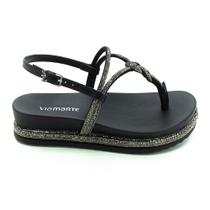 Sandália Feminina Via Marte 101-005-02 - Preto Sandália Feminina Via Marte 101-005-02 - Preto