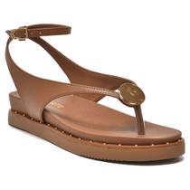 Sandália Feminina Via Marte Flat Conforto Casual 169-019-01 Sandália Feminina Via Marte Flat Conforto Casual 169-019-01