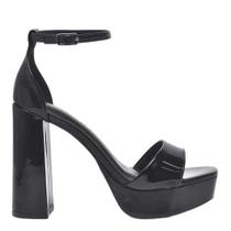 Sandalia Feminina Via Marte Plataforma Meia Pata Salto Alto