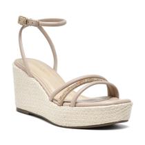 Sandalia Feminina Via Marte Salto Alto Plataforma