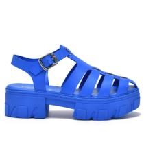 Sandália Feminina Via Marte Salto Tratorado 22-18501