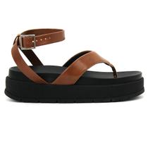 Sandalia Feminina Via Uno Original Macia Flat Tendencia 605 Sandalia Feminina Via Uno Original Macia Flat Tendencia 605