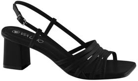 Sandália Feminina Via Uno Preta Sandália Feminina Via Uno Preta