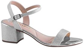 Sandália Feminina Via Uno Salto Bloco Glitter 856022 Sandália Feminina Via Uno Salto Bloco Glitter 856022