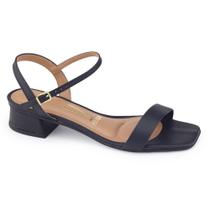 Sandália Feminina Vizzano 6454.111 salto bloco baixo 3cm