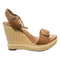 Sandalia Feminina Vizzano Anabela De Amarrar Luxo 6283.5016