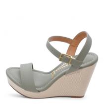 Sandália Feminina Vizzano Anabela REF: 62832000 PELICA-TECIDO TRAMADO