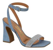 Sandalia Feminina Vizzano Festa Elegante Brilhante 6493.109