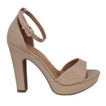Sandalia Feminina Vizzano Meia Pata Salto Alto Grosso Confortável Fechada atrás Festas Leve Sandalia Feminina Vizzano Meia Pata Salto Alto Grosso Confortável Fechada atrás Festas Leve