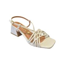 Sandália Feminina Vizzano Pelica Off-White 6558.104