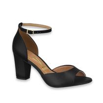 Sandalia feminina vizzano pelica preto ref: 6262.406