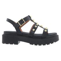 Sandália Feminina Vizzano Plataforma Preta - 6499