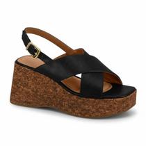 Sandália Feminina Vizzano Plataforma Tamanco Confortável Original - Sandália Feminina Vizzano Plataforma Tamanco Confortável Original -