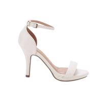 Sandália Feminina Vizzano Salto Alto Branca 6210.655.7286
