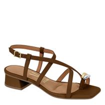 Sandália Feminina Vizzano Salto Baixo Tiras Dedo 6454.123