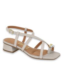 Sandália Feminina Vizzano Salto Baixo Tiras Dedo 6454.123