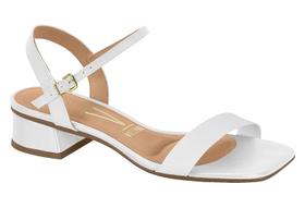 Sandália Feminina Vizzano Salto Bloco Baixo Grosso Básica 4cm Saltinho ORIGINAL