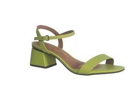 Sandália Feminina Vizzano Salto Bloco Médio 6428101