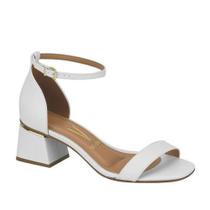 Sandália Feminina Vizzano Salto Grosso Confortável 6428.104