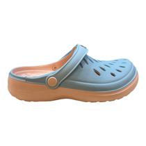 Sandalia Feminino Boa Onda Babuche Easy Ultraconforto Superleve Azul