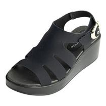 Sandalia Feminino Conforto Anabela Solado Medio Piccadilly Sandalia Feminino Conforto Anabela Solado Medio Piccadilly