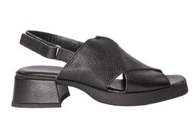 Sandália Feminino Couro Preto - Cód 5011152