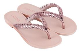 Sandália Feminino Grendha Rasteirinha Chinelo Dedo Delicada