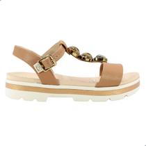 Sandália Feminino Modare 7132.155 Napa Floather Nature Metaliz London Camel Sandália Feminino Modare 7132.155 Napa Floather Nature Metaliz London Camel