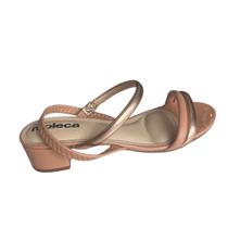Sandália Feminino Moleca Salto Baixo Bloco Com Elástico Sandália Feminino Moleca Salto Baixo Bloco Com Elástico