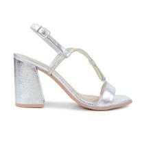 Sandália Feminino Ramarim Metalplus Prata - 2441