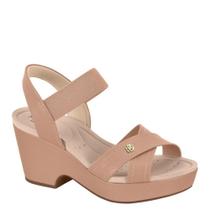 Sandália Feminino Salto Alto Anabela Conforto Modare 7137117