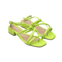 Sandália Feminino Salto Baixo Addan 9162
