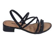 Sandália Feminino Salto Baixo Sintético Dakota 604