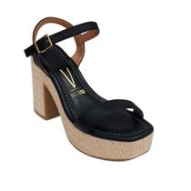Sandália Feminino Salto Plataforma - Vizzano 124