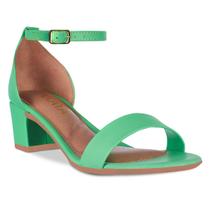 Sandália Feminino Sintético Salto Bloco Confortavel Moda